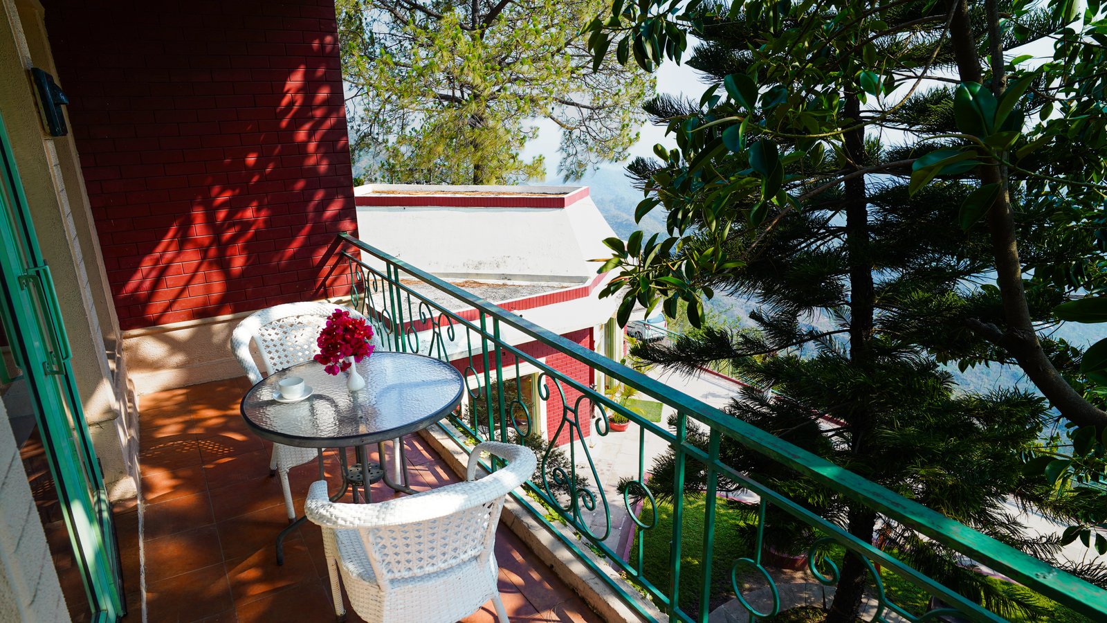 The Chalet balcony — The Sirmour Retreat Nahan