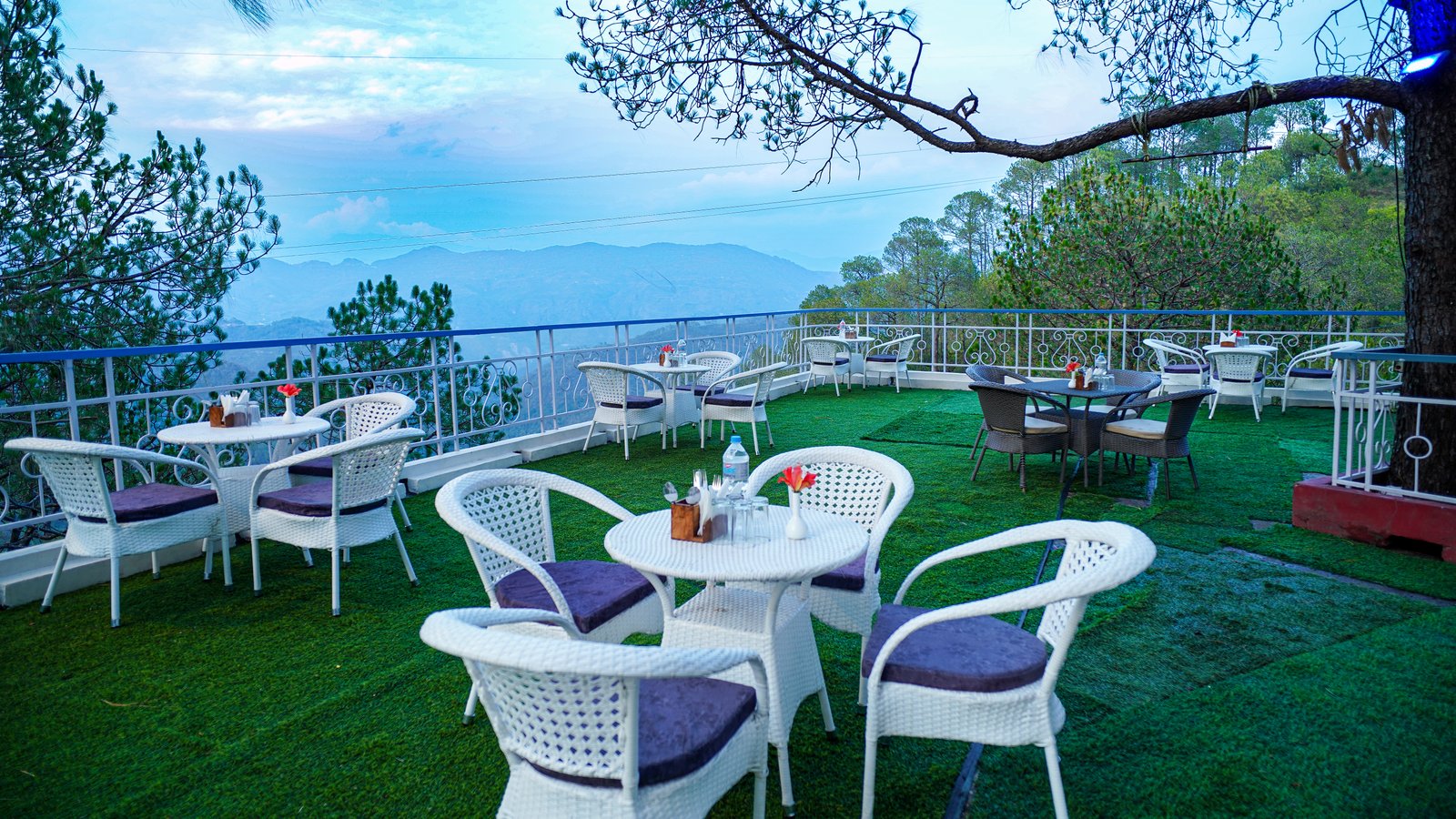Sky Deck — Valley Views — The Sirmour Retreat Nahan