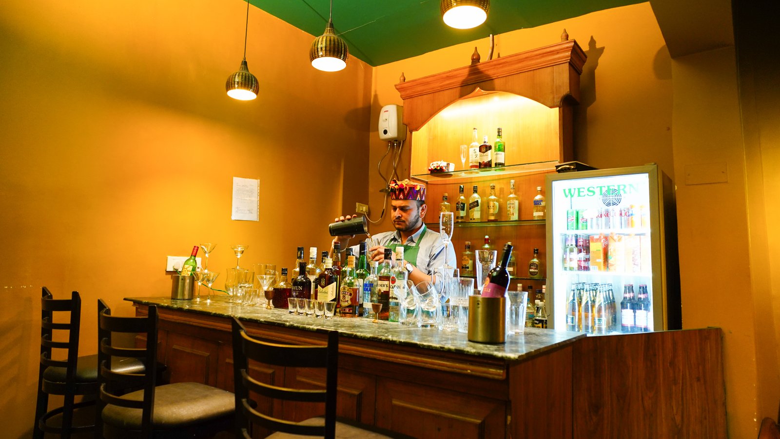 Soul Connexion Bar — Interior — The Sirmour Retreat Nahan