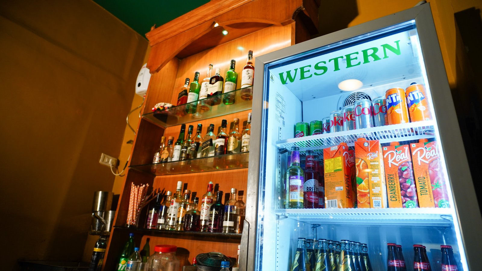 Soul Connexion Bar — Shelves — The Sirmour Retreat Nahan