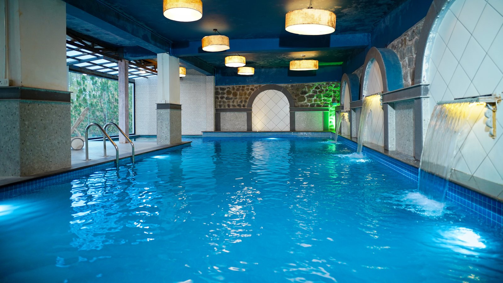 Swimming Pool — View — The Sirmour Retreat Nahan