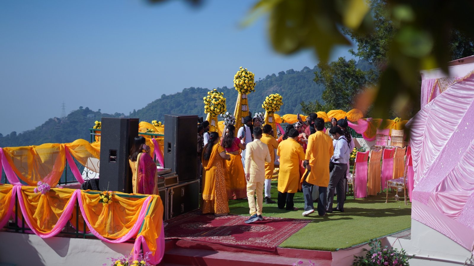 Destination Wedding — Baraat — The Sirmour Retreat Nahan