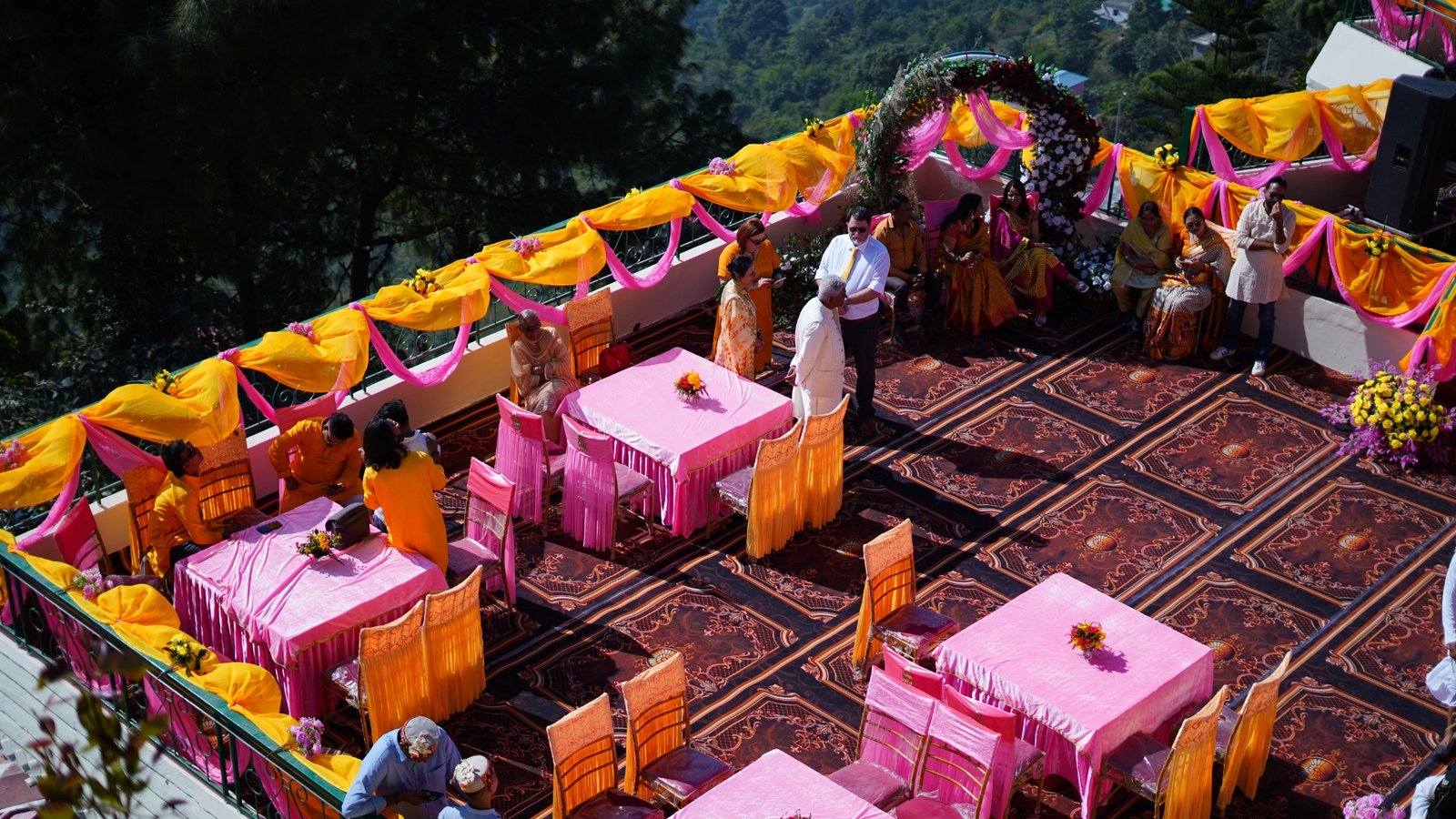 Destination Wedding — Bridal Decor — The Sirmour Retreat Nahan